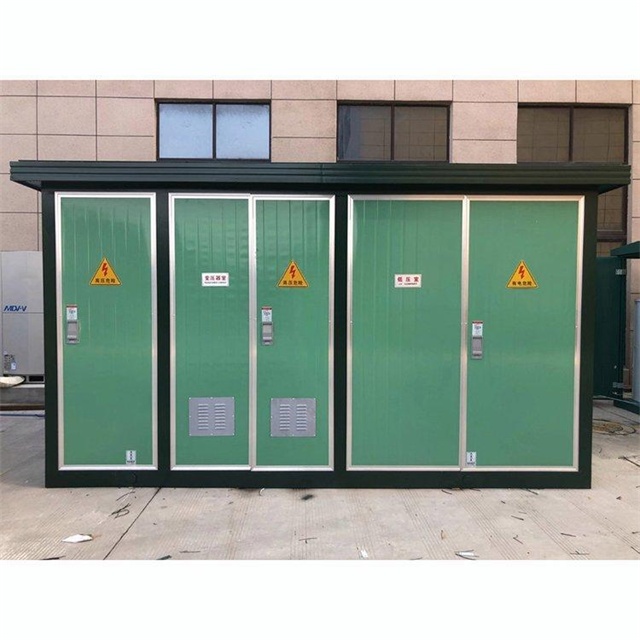 甘泉1600KVA欧式箱式变压器